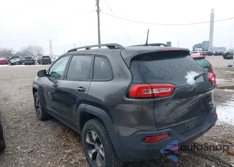 2017 Jeep Cherokee Trailhawk 4X4 из США, поврежденный, VIN 1C4PJMBB6HW510086